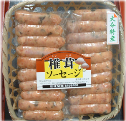 椎茸ウィンーソーセージ